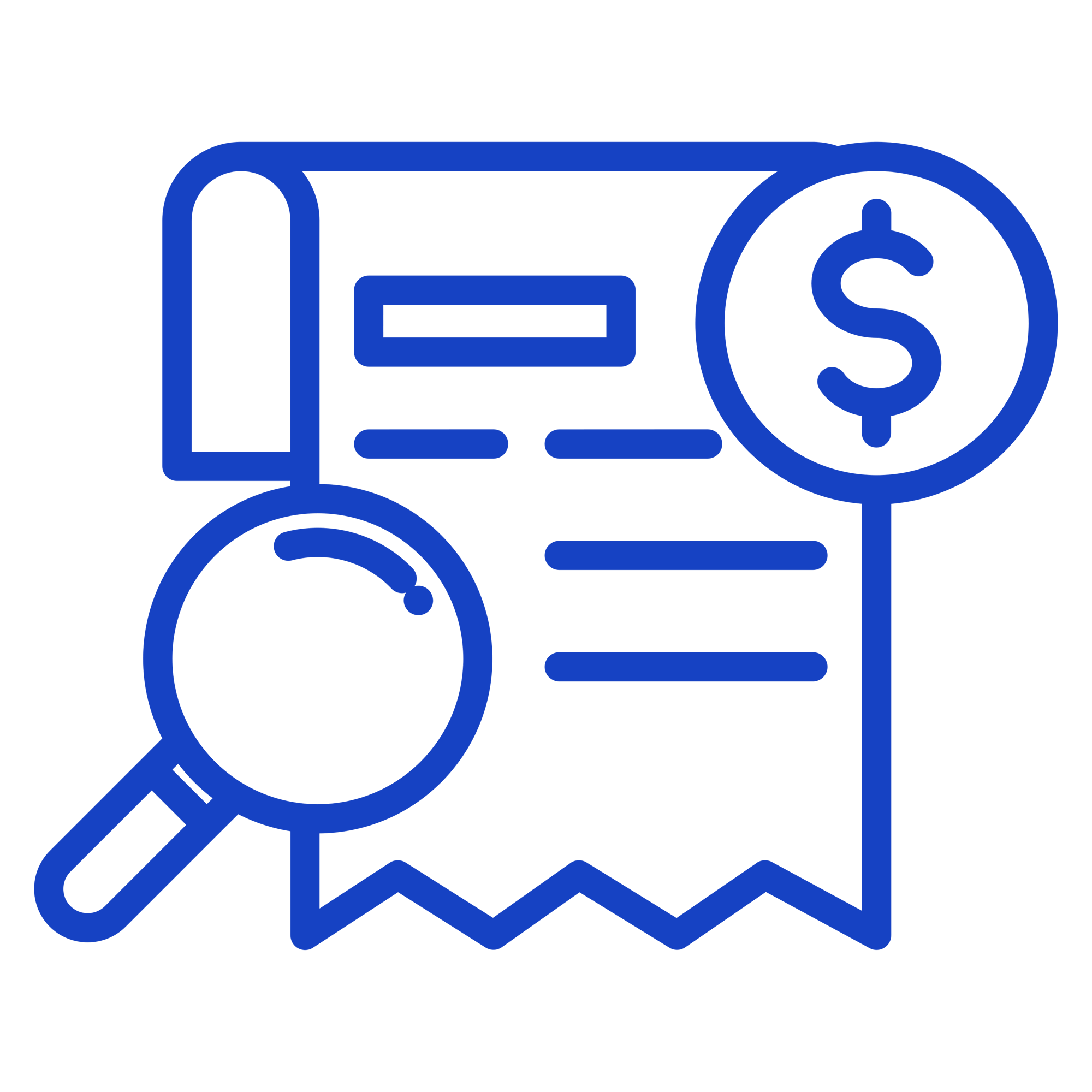 Billing tracking icon