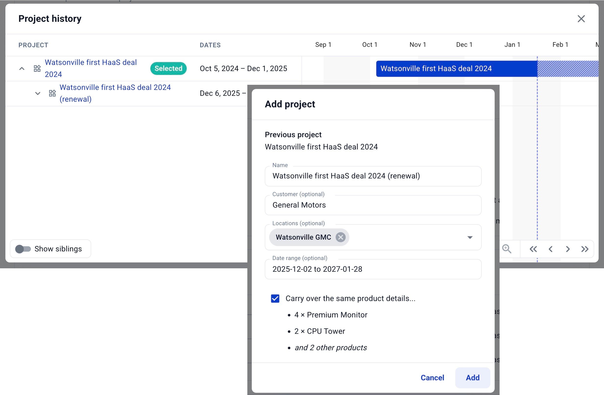 Hardfin - newsletter - project renewal management