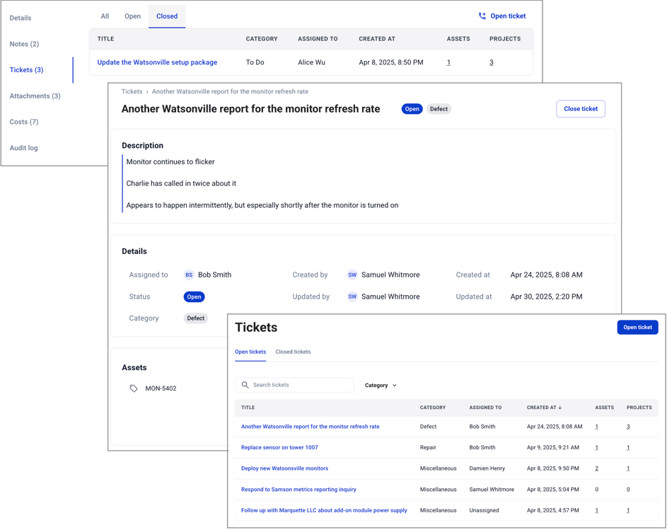 Hardfin beta service tickets combination