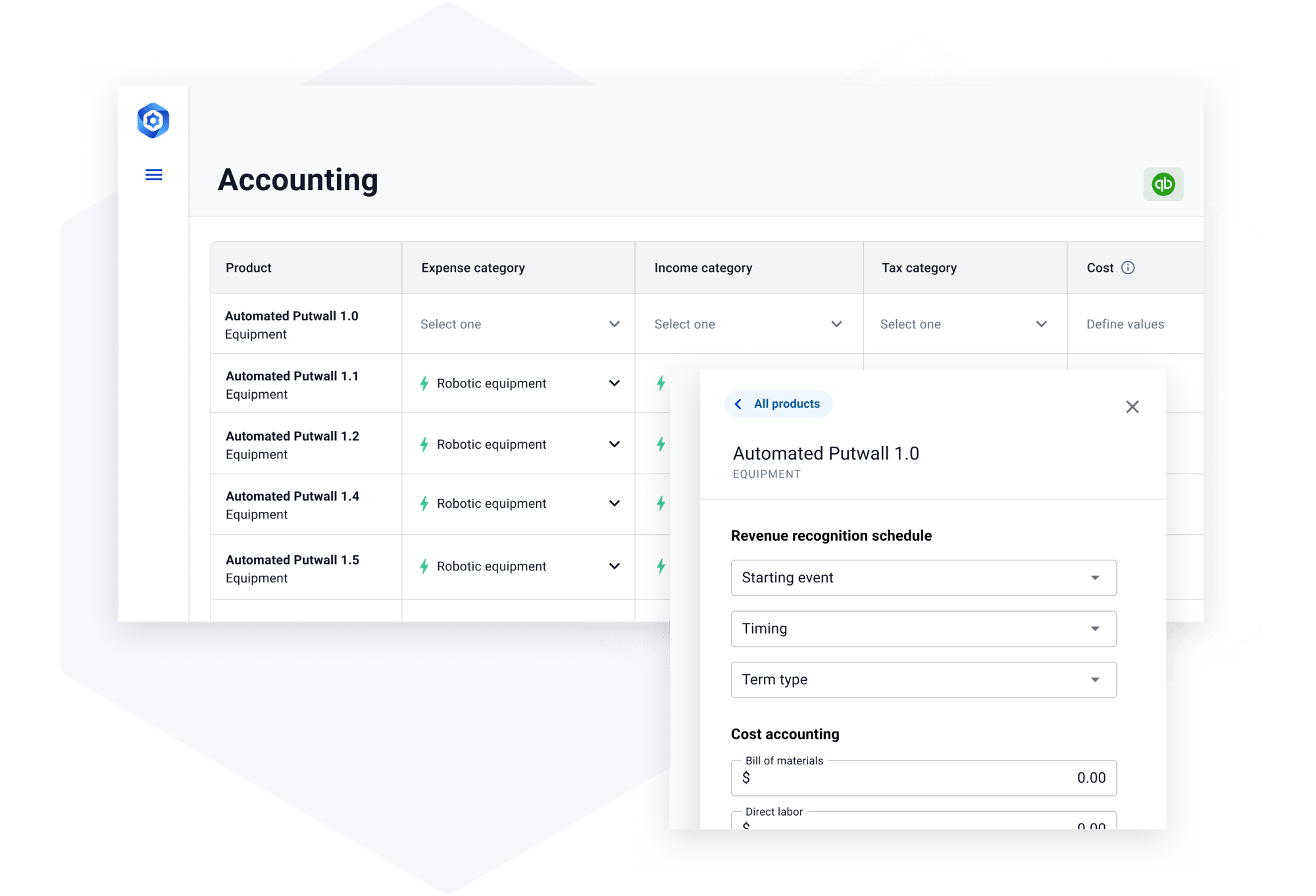 Hardfin platform accounting automation screenshot Hardfin platform accounting automation screenshot