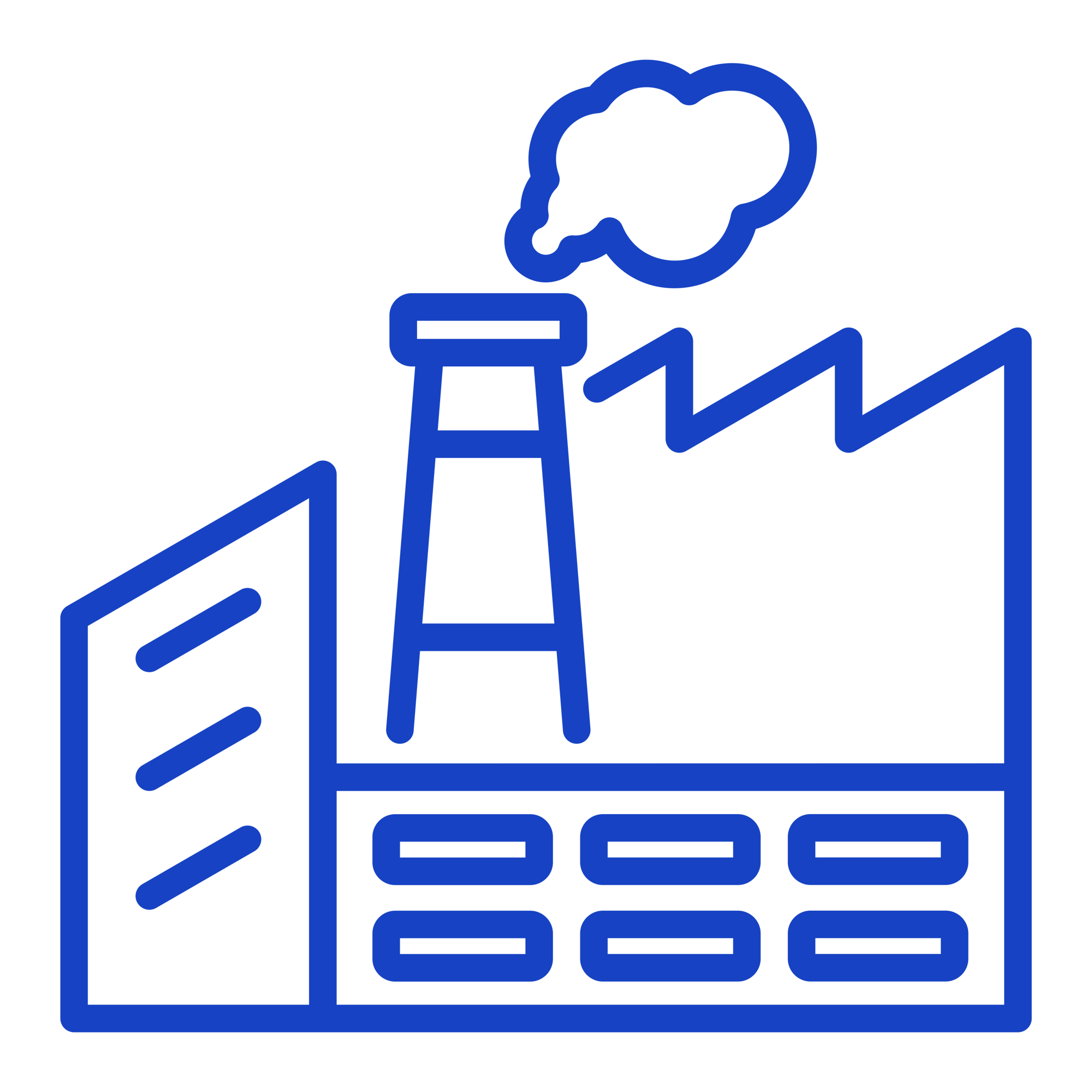 Industrial automation icon