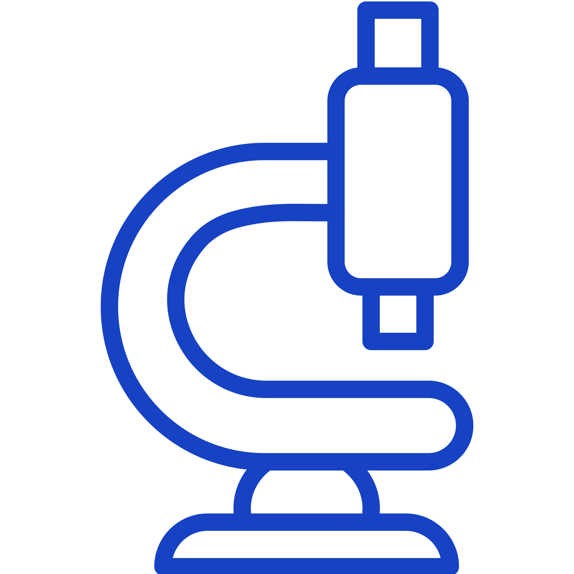 Biotech and laboratory icon